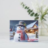 Moge uw Kerstmis vrolijk en helder zijn! Feestdagenkaart (Staand voorkant)