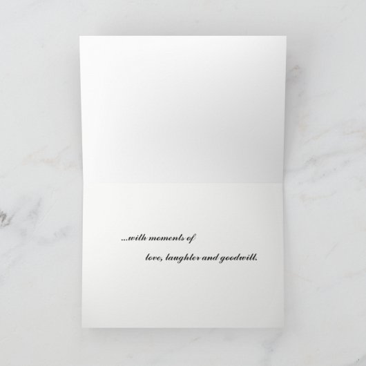 Moge uw kerstsprankeling... Kaart voor Kerstmis (Binnen)