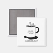 Moge uw koffie sterk zijn en uw studenten worden g magneet (Voorkant / Achterkant)