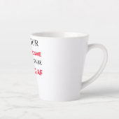 Moge uw spel uit de troep krachtig blijven AF 2 Latte Mok (Rechts)