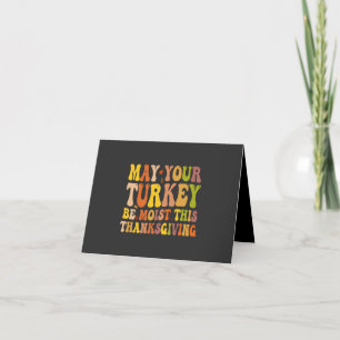 Moge uw Turkije zich tegen deze Thanksgiving verze Bedankkaart