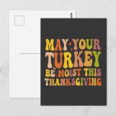 Moge uw Turkije zich tegen deze Thanksgiving verze Briefkaart (Voorkant / Achterkant)