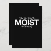 Moge uw Turkije zich tegen deze Thanksgiving verze Save The Date (Voorkant / Achterkant)