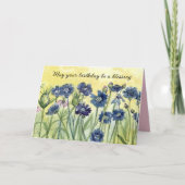 Moge uw verjaardag een zegen zijn voor religieuze kaart (Voorkant)