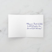 Moge uw vierde juli... kaart (Binnen)