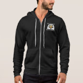 Moge vergeven, vergeet nooit Eagle Rits Hoodie (Voorkant)