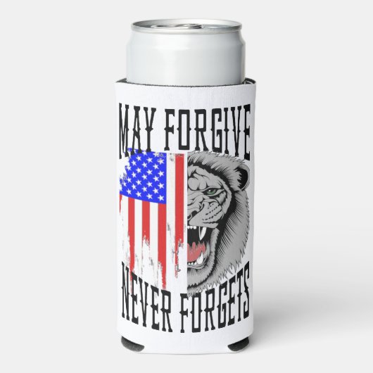 Moge vergeven, vergeet nooit Lion Cooler (Seltzer Achterkant)