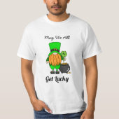 Moge we allemaal geluk krijgen | St Patrick's Day T-shirt (Voorkant)