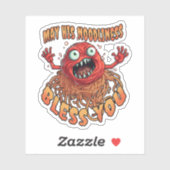 MOGE ZIJN NOEDELIJKHEID JE ZEGENEN SPAGHETTI & MEA STICKER (Vel)