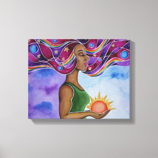 Mogelijk gemaakt 2 door Rita Loyd Canvas Afdruk (Voorkant)