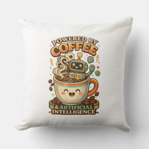 Mogelijk gemaakt door koffie en AI Retro koffie te Kussen