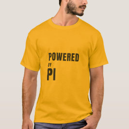 Mogelijk gemaakt door Pi Grappig wiskundeleraar on T-shirt