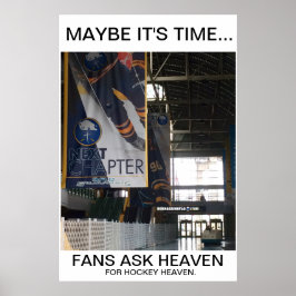 MOGELIJK IS HET TIJD... FANS VRAAGT HEAVEN POSTER
