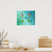 Mogelijke bloemen Suikerhuid Poster/Afdruk Poster (Keuken)