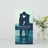 MOGELIJKE FOTOKAART | CHRISTMAS SAVE THE DATE (Staand voorkant)