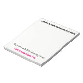 Mogelijke ideeën notitieblok (Linkerzijde)