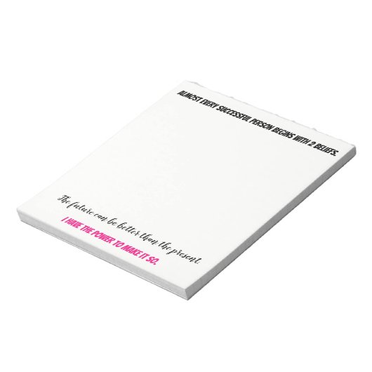 Mogelijke ideeën notitieblok (Linkerzijde)