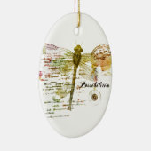 Mogelijke libellen keramisch ornament (Rechts)