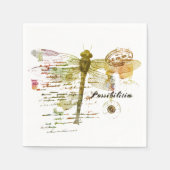 Mogelijke libellen servet (Voorkant)