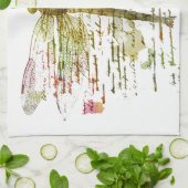 Mogelijke libellen theedoek (Gevouwen)