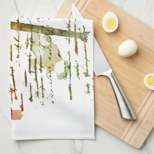 Mogelijke libellen theedoek (Quarter Fold)