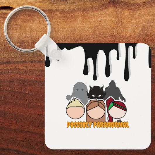 Mogelijke paranormale Sleutelhanger met dubbele ru (Voorkant)