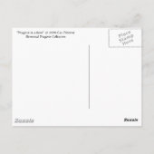 Mogelijke vluchten van trekkers... briefkaart (Achterkant)