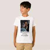 "MOGELIJKHEDEN" Bald Eagle Motivatie cadeaus T-shirt (Voorkant volledig)