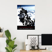 Mogelijkheden Citaat bergbeklimmer bovenaan Poster (Thuiskantoor)