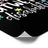 Mogelijkheden die de zichtbaarheid van het autisme poster (Hoek)