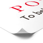 Mogelijkheden Quote Mountaineer op de top Poster (Hoek)