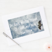 Mogelijkheden Rechthoekige Sticker (Envelop)