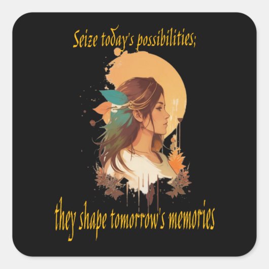 Mogelijkheden Vierkante Sticker (Voorkant)