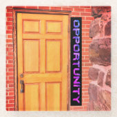 Mogelijkheid Glazen Onderzetter (Voorkant)