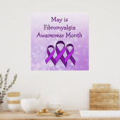 Mogelijkheid is Fibromyalgie Bewustheid Maand Post Poster (Keuken)
