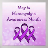 Mogelijkheid is Fibromyalgie Bewustheid Maand Post Poster (Voorkant)