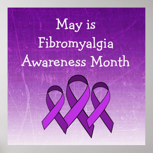 Mogelijkheid is Fibromyalgie Bewustheid Maand Post Poster (Voorkant)