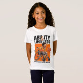 Mogelijkheid is grenzeloos t-shirt (Voorkant volledig)