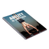 Mogelijkheid is grenzeloos - Workout Motivatie Notitieboek (Rechterzijde)