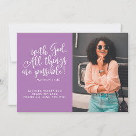 Mogelijkheid met het Afstuderen van de Foto van de Aankondiging