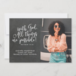 Mogelijkheid met het Afstuderen van de Foto van de Aankondiging