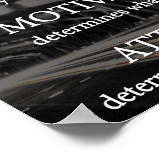 Mogelijkheid, motivatie, houding poster (Hoek)