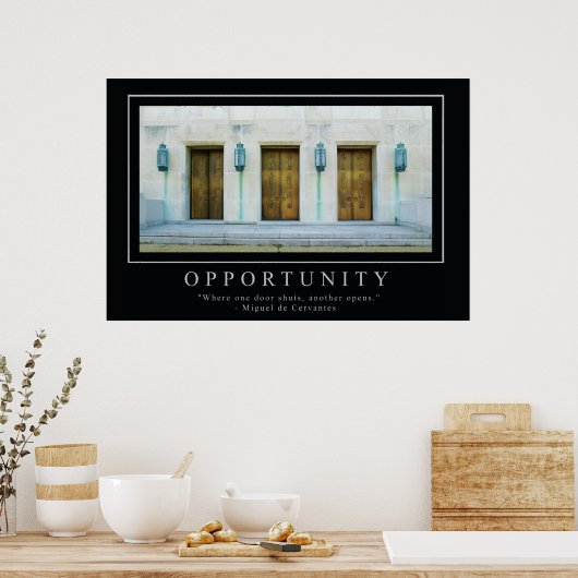 Mogelijkheid Poster (Keuken)