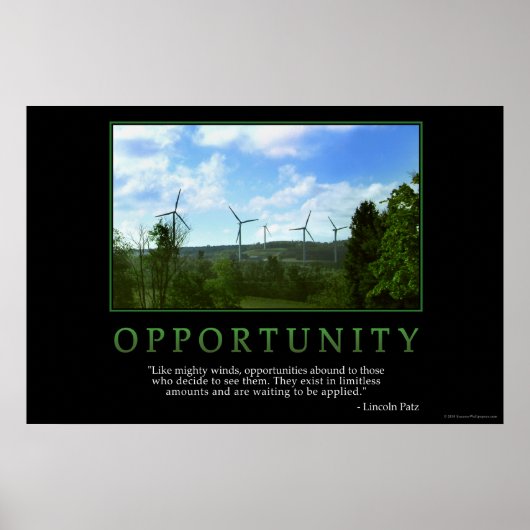 Mogelijkheid Poster (Voorkant)