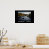 Mogelijkheid rond de Bend motivatie print (Keuken)