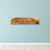 Mogelijkheid voor Mars Exploration Rover Canvas Afdruk (Insitu (Houten vloer))