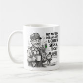 Mogen al uw dromen groen signaal krijgen - Stoomtr Koffiemok (Links)