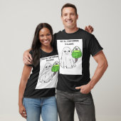 Mogen al uw pompoenen gloeiende zwarte kleding zij t-shirt (Unisex)