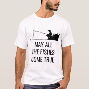 Mogen alle vissen grappig uitkomen t-shirt