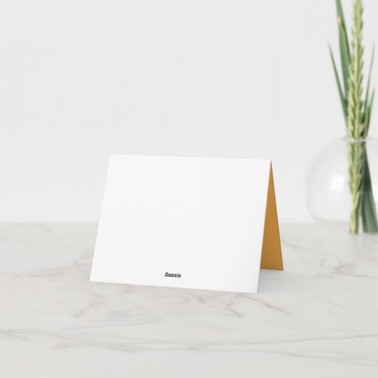 Mogen David Circular Star Folded Harde kaart (Achterkant)